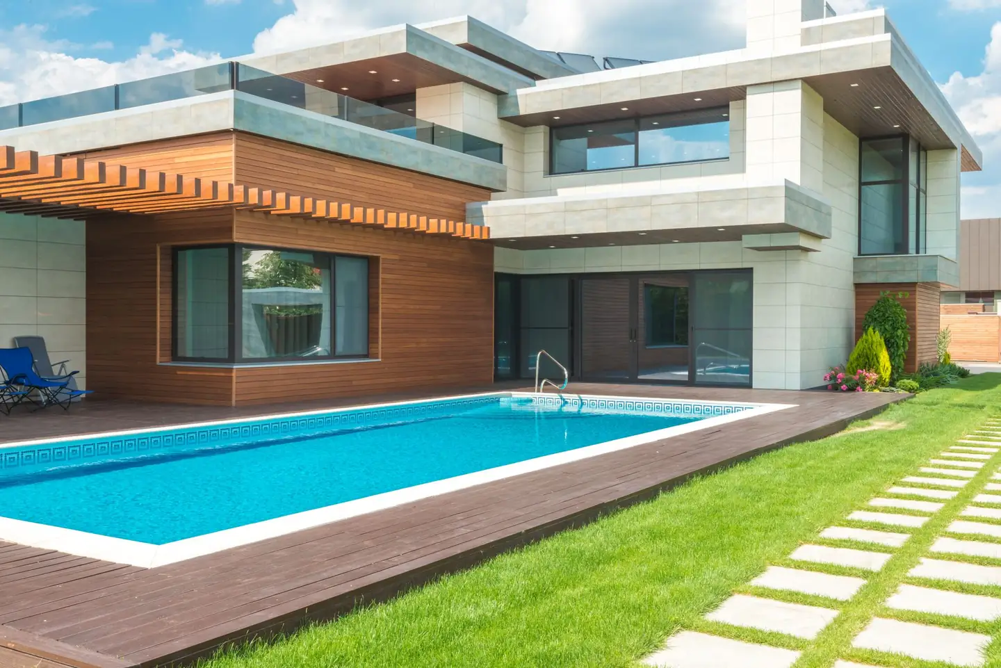 Swimming pool built in Huntingwood, NSW